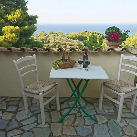 度假居 Angela, Panoramablick Uebers *